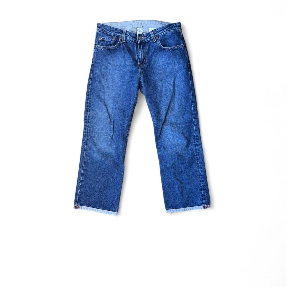 Lucky Brand Women's Blue Ankle Jeans